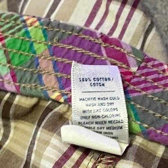 Old navy gingham mini pj shorts - Picture 5 of 7